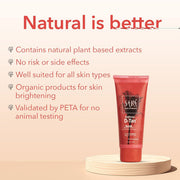 Sara Radiance D-TAN® Scrub, 100gm | De-Tan Pack for TAN Removal for Men and Women | Pack of 2