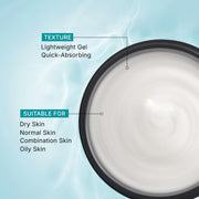 Pilgrim Squalane Niacinamide & Vitamin C Glow Moisturizer Cream for face | Moisturizer for dry skin hydration | Face moisturizer with vitamin c for glowing skin |Non-greasy | For Women and Men I 50 gm