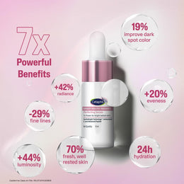 CETAPHIL Bright Healthy Radiance Perfecting Serum | 10ml | GentleBright Technology™ with Antioxidant C and Advanced Peptide | 7x POWER for Radiant Sensitive Skin | Fragrance Free