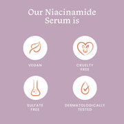Foxtale 5% Niacinamide Face Serum with Olive Leaf Extract | For Oil Control & Brightening | Blurs Pores Instantly, Lightweight & Non-sticky | All Skin Types, Men & Women | 30ml