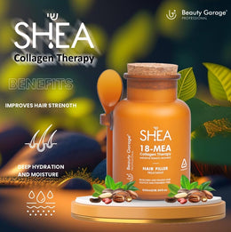 Beauty Garage Shea 18-MEA Collagen Therapy Hair Filler Treatment 500ml