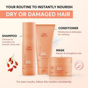 Wella Professionals Invigo Nutri-Enrich Mask | Hydrates & Repairs Dry, Frizzy & Damaged Hair | 150 ml | With Goji Berry & Vitamin E | For Men & Women