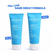 DOT & KEY Barrier Repair + Hydrating Gentle Face Wash With Probiotic | Ceremide Face Wash | For Dry Skin,Normal Skin & Sensitive Skin | Gently Cleanses Skin From Dirt & Oil For Unisex,100Ml