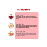 Jovees Rose Skin Toner |Tightens Pores |For Normal to Dry Skin Cleanse| Hydrates | nourishes normal to dry skin. 200ml