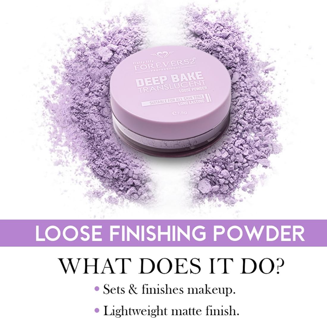 Daily Life Forever52 professional DEEP BAKE TRANSLUCENT MATTE LOOSE PO ...