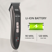 VEGA Pro Trim+ Rechargeable Hair Trimmer – Precision Grooming for Professionals