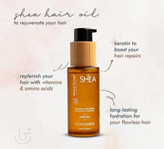 Beauty Garage Pure African Shea Butter Retention Treatment Hair Oil 50ml