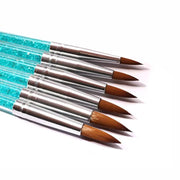 Shills Professional  Nail Art Blue Diamond Brush Set