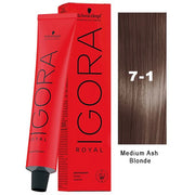 SCHWARZKOPF IGORA PROFESSIONAL HAIR COLOUR ( 71 SHADE )