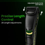 VGR V-053 Camouflage Professional Rechargeable Hair Clipper Runtime 90 min Trimmer for Men (Multicolor)