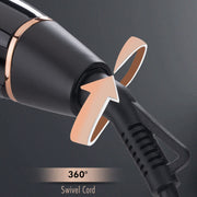 VEGA PROFESSIONAL Pro Gold Ceramic Shine Hair Straightener (VPMHS-08) – Ceramic Floating Plates, Professional & Home Use, Black