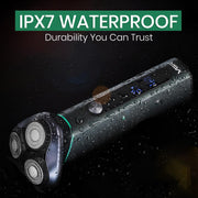 VGR V-310 Professional Men's Shaver | Cordless Rechargeable IPX7 Fully Waterproof Triple Rotary Head Runtime 200 minutes | Electric Shaver for Men’s
