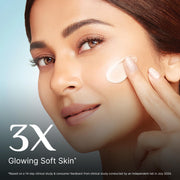 Pilgrim Squalane Niacinamide & Vitamin C Glow Moisturizer Cream for face | Moisturizer for dry skin hydration | Face moisturizer with vitamin c for glowing skin |Non-greasy | For Women and Men I 50 gm