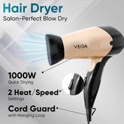 Vega Miss Versatile Styling Set – Complete Hair Styling Kit (3-in-1)