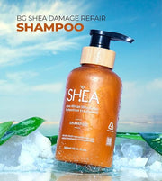 Beauty Garage African Shea Moisture Shampoo 300ml – All Hair Types, Frizz-Free Shine