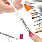 Shills Professional  Design Painting Tool White Nail Brush