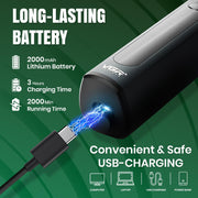 VGR V-310 Professional Men's Shaver | Cordless Rechargeable IPX7 Fully Waterproof Triple Rotary Head Runtime 200 minutes | Electric Shaver for Men’s