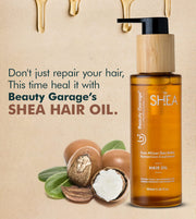 Beauty Garage Pure African Shea Hair Oil 100ml – Nourishing & Repairing Treatment