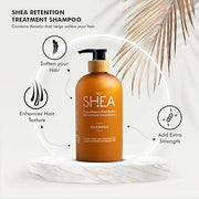 Beauty Garage African Shea Moisture Shampoo 300ml – All Hair Types, Frizz-Free Shine