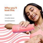 Foxtale Purify & Glow Cleanser + Clay Mask - Deep Cleanses Pores, Exfoliating Glow Facial, Instantly Gives Bright Skin, For Normal, Oily and Combination Skin, Men & Women - 100ml