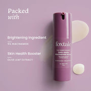 Foxtale 5% Niacinamide Face Serum with Olive Leaf Extract | For Oil Control & Brightening | Blurs Pores Instantly, Lightweight & Non-sticky | All Skin Types, Men & Women | 30ml