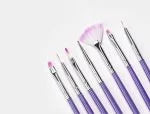 Shills Professional Nail Art Purple Brush