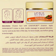 Lotus Papayablem Cream, Papaya-N-Saffron Anti Blemish, 50g