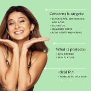 Foxtale 2% Salicylic Acid Serum with 2% Glycolic Acid, Fights Acne, Blackheads & Open Pores, Reduces Excess Oil & Bumpy Texture, Exfoliating Serum for Oily, Acne Prone Skin, Unisex, 30 ml