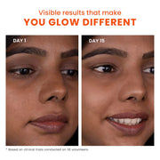 Foxtale Purify & Glow Cleanser + Clay Mask - Deep Cleanses Pores, Exfoliating Glow Facial, Instantly Gives Bright Skin, For Normal, Oily and Combination Skin, Men & Women - 100ml