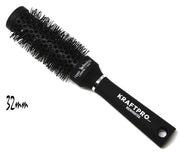 Kraftpro Round Brush – 32MM (Black) – Premium Nano Technology Styling Tool for Professional Stylists