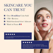 Embryolisse - Lait-Crème Concentré - 3 in 1 Multifunction Moisturiser - Primer, Moisturiser, and Make-up Remover - Moisturises, Nourishes and Repairs the Skin - Satin Finish - 30ml