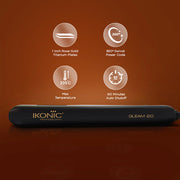 Ikonic gleam rose gold hair straightener best sale