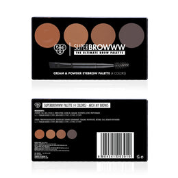 PAC SuperBrowww Palette X4 (2 gm)