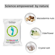 o3+ Pedilogix Bubblegum Manicure Pedicure Kit for Hands & Feet (55gm+10ml)