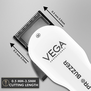 VEGA PROFESSIONAL Pro Buzzer Cord/Cordless Hair Clipper - VPMHC-08