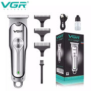 VGR V-071 Hair Trimmer For Men, Silver