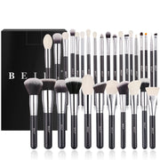BEILI 30Pcs Goat-Wood Professional Makeup Brush Set