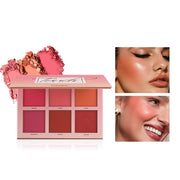 IMAGIC 6 Color Touch Blush Palette