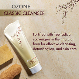 OZONE Classic Cleanser Cleanse away dull & dead skin