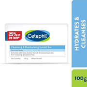 Cetaphil Cleansing & Moisturizing Syndet Bar (100gm Each)
