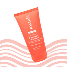 foxtale Super Glow Face Wash with Vitamin C & Papaya Enzyme