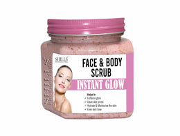 Shills Professional Instant Glow Face & Body Scrub 400ML