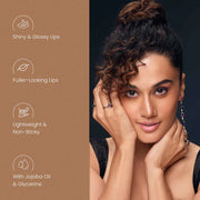 Swiss Beauty Gloss Me Lip Gloss – Lightweight, Glossy Finish, Non-Sticky, With Jojoba Oil & Glycerine, 6.7ml