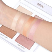 COSLUXE IMAGIC PROfessional Cosmetic 4 Color Highlighter Makeup Palette 18g