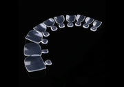 Shills Professional 600 pcs Toe Tips-Clear