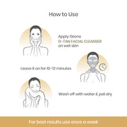 OZONE D-Tan Facial Cleanser