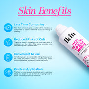 Ikin Hair Removal Spray For Women With Goodness Of Vitamin E Oil & Aloe Vera Extract 200g