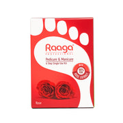 RAAGA Manicure Pedicure Kit for Soft & Relaxed Hands & Feet - Rose, 63gm