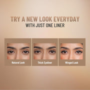 SWISS BEAUTY Waterproof Matte Liquid Black Eyeliner | Smudge Proof, Transfer Proof Eye Liner for Eye Makeup |Black, 4ml |