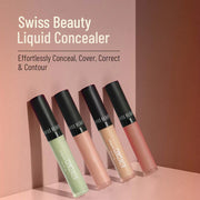 Swiss Beauty Liquid Lightweight Concealer – Full Coverage, Easily Blendable, 6g, Face Makeup
